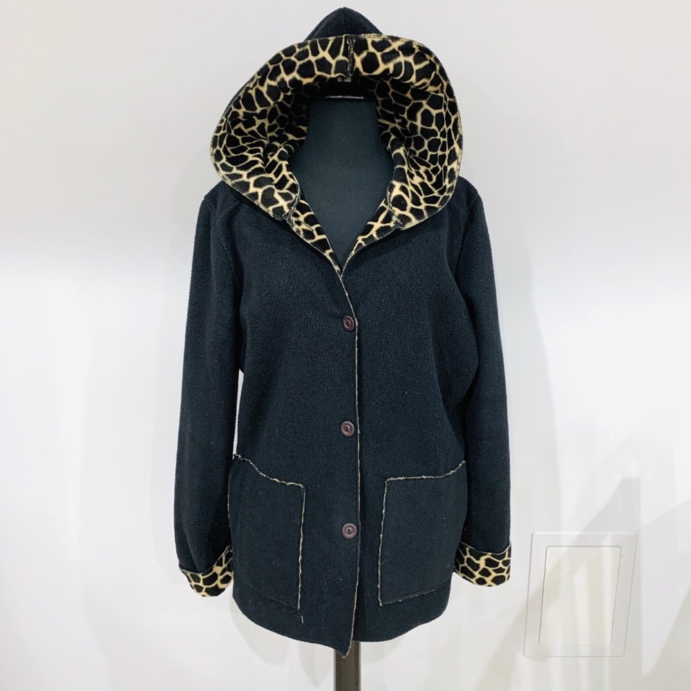 B.C. CLOTHING Animal Print Coat
